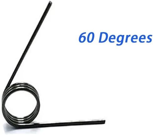 Compression Spring 10pcs Torsion Springs 60/90/120/180 Degrees V-Shaped Torsional Spring, WD 1.2mm Mini Torsion Springs Assorted for Home Repair & DIY Project in Saudi Arabia