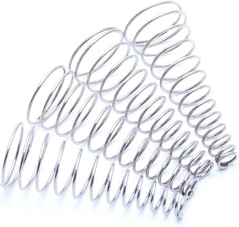 Compression Spring 10pcs Stainless Steel Metal OEM Return Spring Coil Conical Tower Conical Spring(10pcs 0.4 * 7-11 * 12mm) in Saudi Arabia