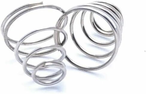 Compression Spring 10pcs Stainless Steel Metal OEM Return Spring Coil Conical Tower Conical Spring(10pcs 0.4 * 7-11 * 12mm) in Saudi Arabia