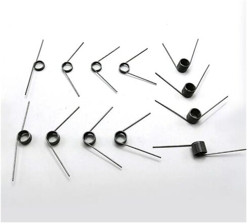 Compression Spring 10pcs Torsion Spring 0.8mm WD V-Shaped Spring Angle 180/120/90/60 Degree Mini Torsion Custom Spring 3/6/9 Laps(120 Degrees) in Saudi Arabia