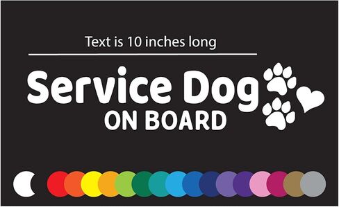 خدمة الكلب على متن النافذة البيضاء فينيل يموت قطع ملصق ملصق شاحنة السيارة in Kuwait