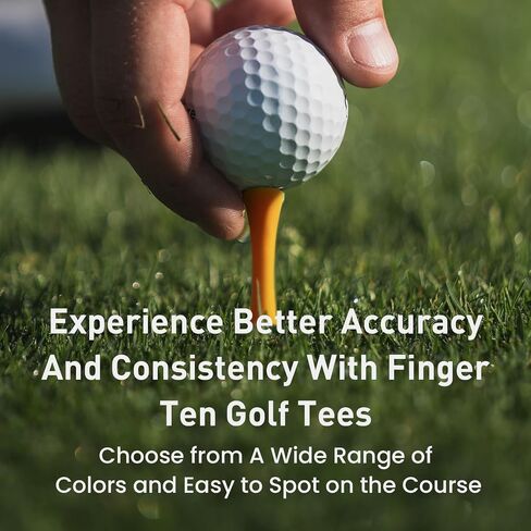 Plastic Golf Castle Tees Step Down Value 200 Count, Unbreakable Mixed or Same Height 1, 1 1/4, 2 3/4, 2 1/4, 2, 1 3/4, 1 1/2 Inch Length Colorful Pack for Practice in Kuwait