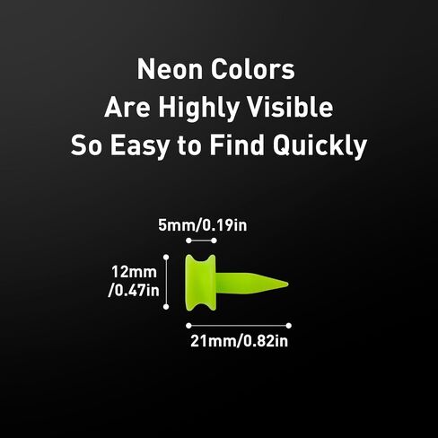 Plastic Golf Castle Tees Step Down Value 200 Count, Unbreakable Mixed or Same Height 1, 1 1/4, 2 3/4, 2 1/4, 2, 1 3/4, 1 1/2 Inch Length Colorful Pack for Practice in Kuwait