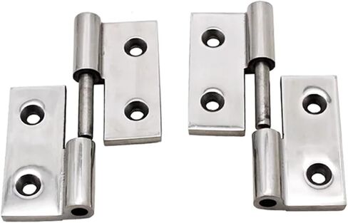 Removable Hinge 304 Stainless Steel Heavy Machinery Equipment Components 1Pcs(XG02-177-3TL) in Saudi Arabia