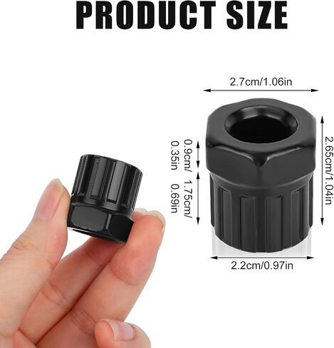 6pcs Bike Cassette Removal Tool, Mountain Bike Cassette Removal Tool Easy to Install Sprocket Lockring Chain Whip Accessory for Repairing Bicycle Freehub in Saudi Arabia