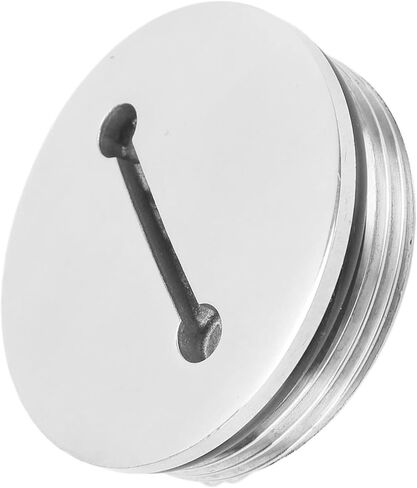 Boat Fuel CoverBoat Fuel CapMarine Fuel, Boat Marine Fuel Cover Deck Fill Filler Boat Accessories Stainless Steel Deck Fill Cover Boat Gas (50MM) in Saudi Arabia