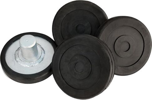 Round Lift Assembly Pads - Compatiable With 2 Post Car/Vehicle/Automobile Lifts - 35MM diameter - Set of 4 Accessory in Saudi Arabia