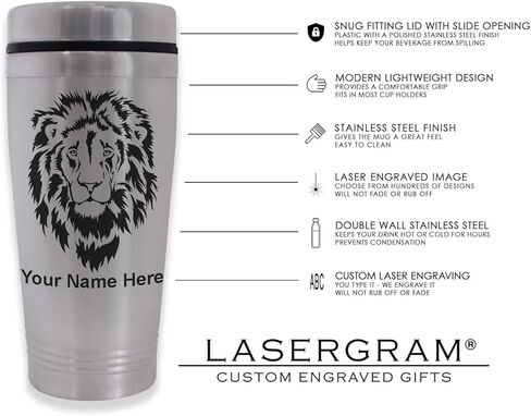 LASERGRAM 16OZ MOGUTER MUG ، Player Cricket ، شملت نقش شخصي in Kuwait
