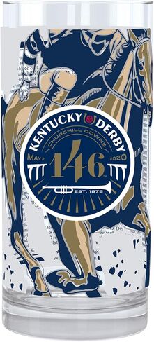 2020 Kentucky Derby Mint Julep Glass - Official Souvenir Glassware of the 146th Kentucky Derby in Saudi Arabia