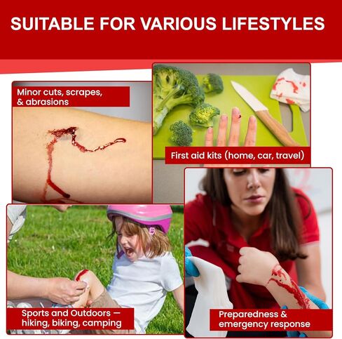 Responder First Aid Powder- FDA Cleared for Use in First-Aid Situations, 100% Plant-Based, Instantly Stops Bleeding - Essential for Camping Safety, Survival Equipment in Saudi Arabia