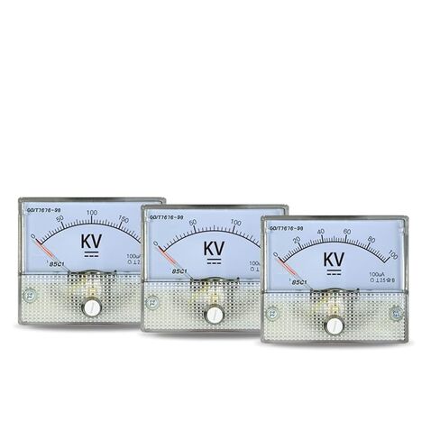 85C1 DC Voltmeter 5KV 10KV 20KV 50KV 100KV مقاومة المؤشر Instal 1PCS (DC 100KV 100UA) in Saudi Arabia