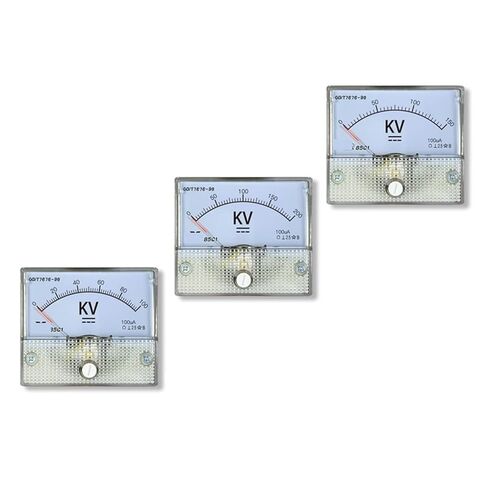 85C1 DC Voltmeter 5KV 10KV 20KV 50KV 100KV مقاومة المؤشر Instal 1PCS (DC 100KV 100UA) in Saudi Arabia