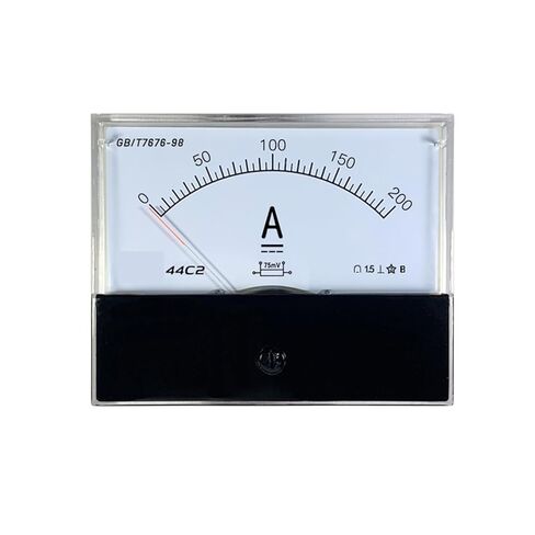 44C2 75MV DC AMMETER 10A 20A 30A 50A 600A 750A 800A 1KA POINTER DC 1PCS (DC 75A 75MV) in Kuwait