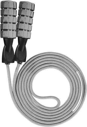 حبل القفز للنساء والرجال قابلة للتعديل طول القطن حبل تخطي للبالغين والأطفال معدات تمرين لفقدان الوزن ، القلب ، الملاكمة والملاكمة المناسبة للمنزل والصالة الرياضية والاستخدام المدرسي in Kuwait