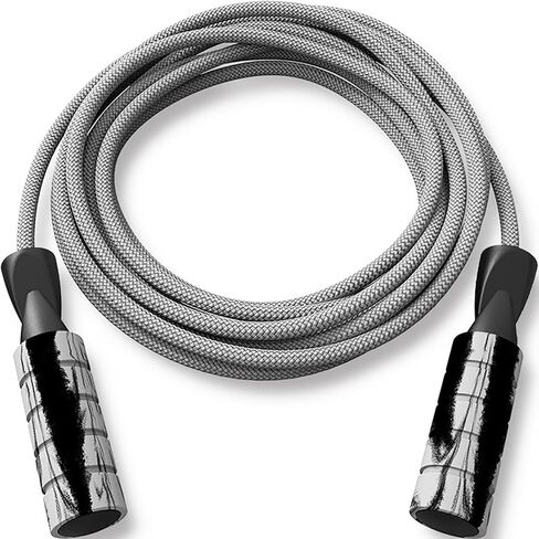 حبل القفز للنساء والرجال قابلة للتعديل طول القطن حبل تخطي للبالغين والأطفال معدات تمرين لفقدان الوزن ، القلب ، الملاكمة والملاكمة المناسبة للمنزل والصالة الرياضية والاستخدام المدرسي in Kuwait