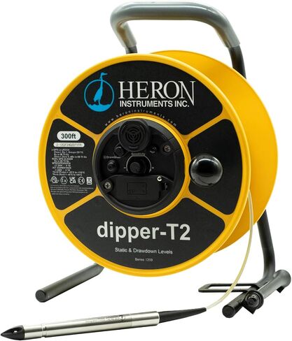 HERON DIPPER-T2 مستويات المياه المزدوجة مستوية مع التحقيق القابل للفصل ، السحب ، والسلامة الجوهرية (شريط 500 قدم) in Saudi Arabia