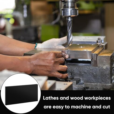 2pcs ورقة بلاستيكية HDPE 1/2 بوصة السمك 24 "× 12" ، صفائح البولي إيثيلين الصلبة ، كتلة بلاستيكية البولي إيثيلين عالية الكثافة لمشاريع DIY لمشاريع ديكور المنزل in Kuwait