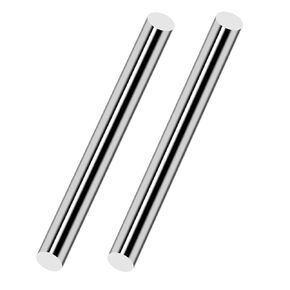 2pcs طوله 16 بوصة 3/4 بوصة قضيب الفولاذ المقاوم للصدأ قطره ، 304 قضيب مستدير من الفولاذ المقاوم للصدأ ، قضبان رمح صلبة معدنية للصناعة ، هوايات العمل المعدنية وحرف DIY. in Kuwait