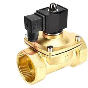 2" Solenoid Valve 24v ac IP65 Waterproof Normally Closed Brass DN50 Solenoid Valve 24V 12V 220V 110V(G-24VDC-EPDM-SEAL) in Saudi Arabia