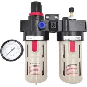 BFC4000 1/2 "تشييك منظم مرشح الهواء ، FRL Two Union Treatment ، BFR4000 + BL4000 in Kuwait