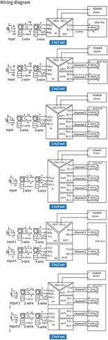 24VDC التناظرية التناظرية 4-20MA محول إشارة 0-10V العزل إشارة العزل (0-10V إلى 4-20MA) in Saudi Arabia