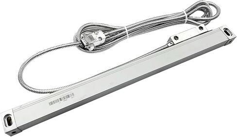 0.005mm Linear Scales Grating Ruler 5um Sensor Encoder TTL 100mm 150 200 250mm 300 350 400mm for Lathe Milling Tools(300mm Travel) in Saudi Arabia