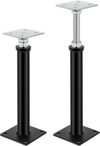 Zonon 4 Pack Post Post Jool Post ، 6 "-9" نطاق الارتفاع ، مقبس المسمار Mini House لأرضيات الرافعات التي تصل إلى 7000 رطل حتى 7000 رطل in Kuwait
