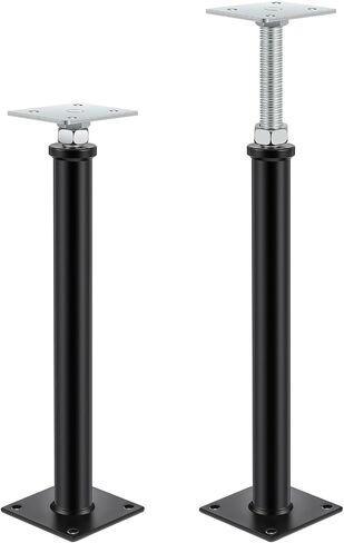Zonon 4 Pack Post Post Jool Post ، 6 "-9" نطاق الارتفاع ، مقبس المسمار Mini House لأرضيات الرافعات التي تصل إلى 7000 رطل حتى 7000 رطل in Kuwait