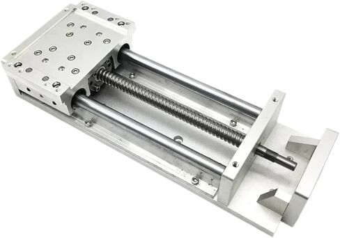 [Handwheel and Cover] Linear Movement Module Platform Dust Cover Heavy Load Guide SFU1605 /1610 100-1000mm Stroke Handwheel Slide(SUF1610-600mm Stroke) in Kuwait