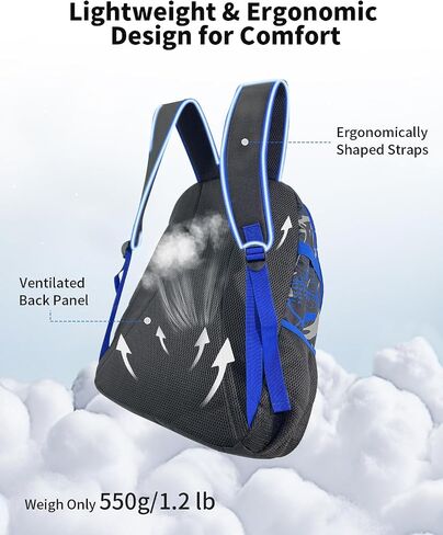 Youth Baseball Bag, Softball Bat Bag for Girls Boys & Adults, Kids Tball Backpack with Shoes Compartment, Large Capacity Equipment Backpack in Saudi Arabia