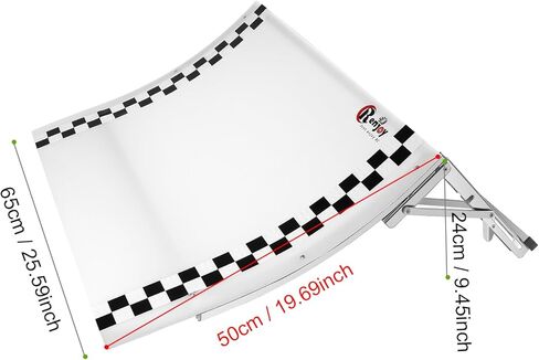 RC Car Jump Ramp Board RC STUNT PLAYSET لـ 1/5 1/8 1/10 1/12 1/14 1/16 1/18 1/24 سيارة التحكم عن بُعد ، 100 * 100 * 40CM in Kuwait