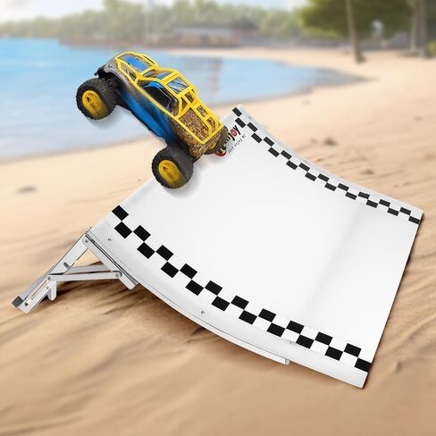 RC Car Jump Ramp Board RC STUNT PLAYSET لـ 1/5 1/8 1/10 1/12 1/14 1/16 1/18 1/24 سيارة التحكم عن بُعد ، 100 * 100 * 40CM in Kuwait