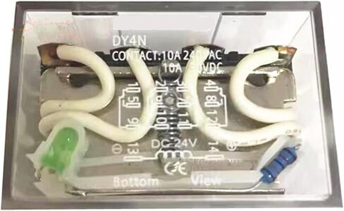 RELAY DY4N DC24V DY4N-DC24V 24V DCV24 24DCV 2/3PCS (3pcs) in Saudi Arabia