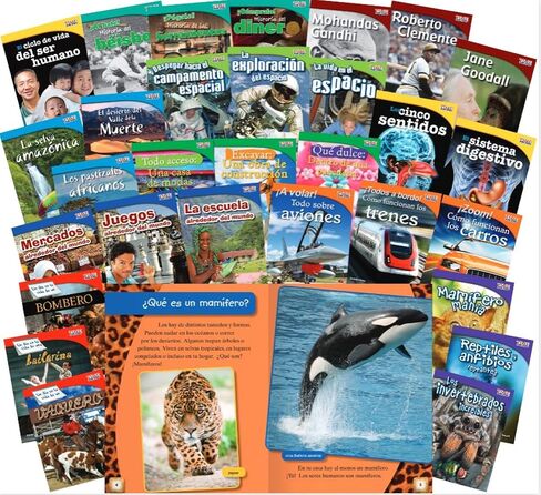 TIME FOR KIDS® Informational Text Grade 3 Spanish 30-Book Set (TIME FOR KIDS® Nonfiction Readers) (Spanish Edition) in Saudi Arabia