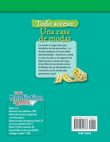 TIME FOR KIDS® Informational Text Grade 3 Spanish 30-Book Set (TIME FOR KIDS® Nonfiction Readers) (Spanish Edition) in Saudi Arabia