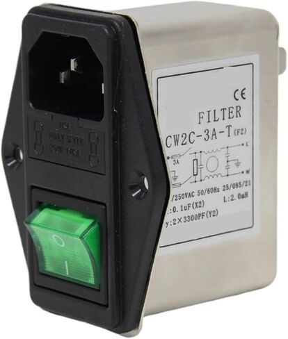 Socket Filter with Switch CW2C-3A-T/CW2C-6A-T/CW2C-10A-T(F2)(Cw2c-6a-t(f2) greenswitchwithlight) in Saudi Arabia