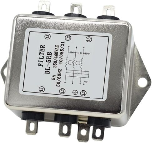 DL-5EB/440V/5A مرشح طاقة ثلاثية الطور DL-10EB/FILTER/DL-3EB (DL-5EB) in Saudi Arabia
