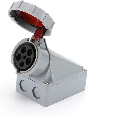 IEC60309 مقبس الموصل الصناعي المقاوم للماء 5PIN 63A 380V-415V 3P+E+N IP67 in Kuwait
