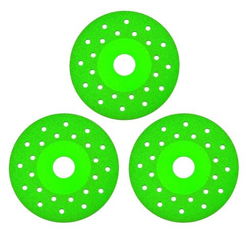 Diamond Chamfered Saw Blades, 3 Pcs Rock Slab Grinding Disc,4 Inch Diamond Saw Blade Wheel for Cutting and Grinding Tile and Marble in Saudi Arabia
