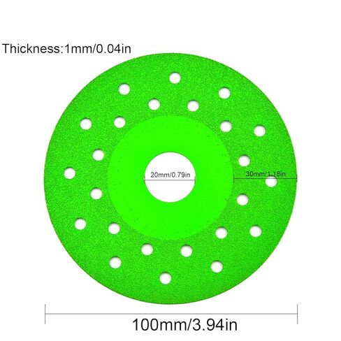 Diamond Chamfered Saw Blades, 3 Pcs Rock Slab Grinding Disc,4 Inch Diamond Saw Blade Wheel for Cutting and Grinding Tile and Marble in Saudi Arabia
