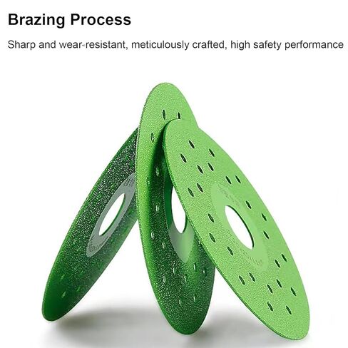Diamond Chamfered Saw Blades, 3 Pcs Rock Slab Grinding Disc,4 Inch Diamond Saw Blade Wheel for Cutting and Grinding Tile and Marble in Saudi Arabia