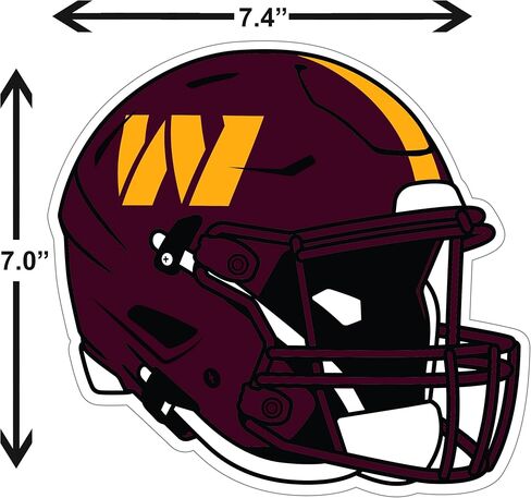 Siskiyou Sports NFL Washington Leaders Mulmet Auto Secal ، ألوان الفريق ، مقاس واحد in Saudi Arabia