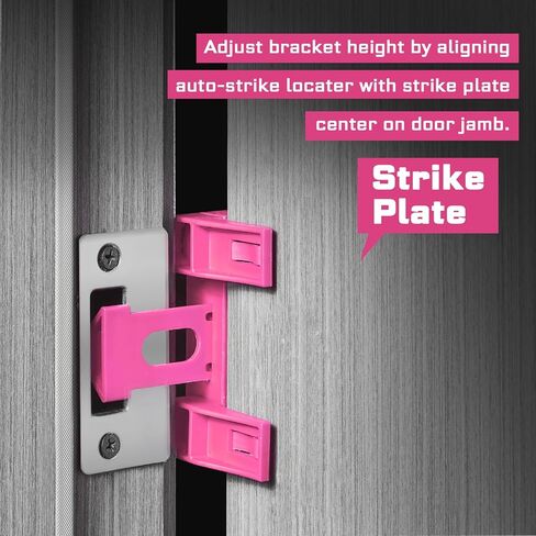 1-3/8" - 1-3/4" Door Lock Installation Kit for Wooden Doors with Guide Template, Carbon Steel Door Lock Hole Saw (Red) in Kuwait