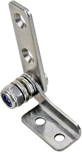 Damping Random Stop Adjustable Torque Shaft Positioning Hinge Stainless Steel 1Pcs(DTB04L-0.4N.m) in Saudi Arabia