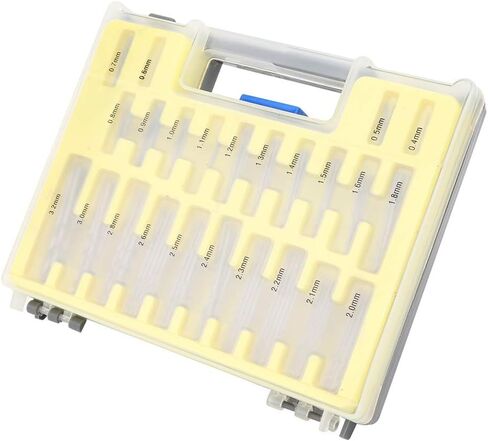 Micro Drill Bit Set, Small Drill Bits 150PCs Spiral Drill Bit Mini Hole Opener Set Concrete Drill Bit Set 0.4-3.2mm High Speed Steel for Crafts Jewelry Drilling Tool in Saudi Arabia