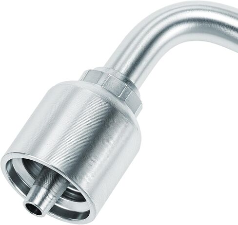 QWORK 10 Pack 1/4" Hydraulic Fittings, 1/4" JIC 37° Female 90 Degree Hydraulic Hose Repair Kit in Kuwait