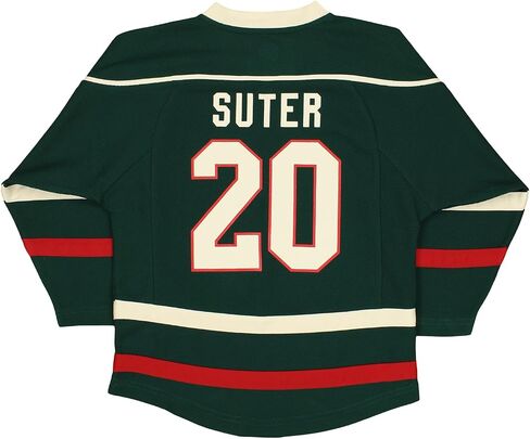 Outerstuff NHL Minnesota Wild Ryan Suter #20 Kids Youth 4-18 Player Replica Jersey in Saudi Arabia