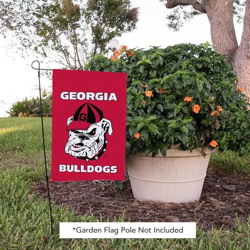 Desert Cactus University of Georgia UG Garden Flag – 19 x 12 inch Georgia Bulldogs Banner, For Outdoor Display and Events (Design T) in Saudi Arabia