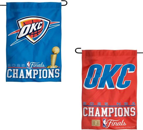 Wincraft Oklahoma City Thunder 2025 NBA Champions Garden Flag Banner in Saudi Arabia