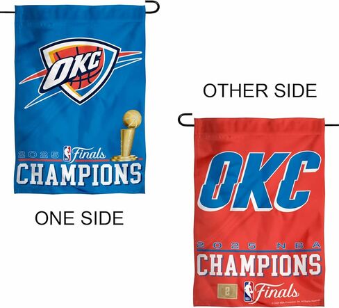 Wincraft Oklahoma City Thunder 2025 NBA Champions Garden Flag Banner in Saudi Arabia